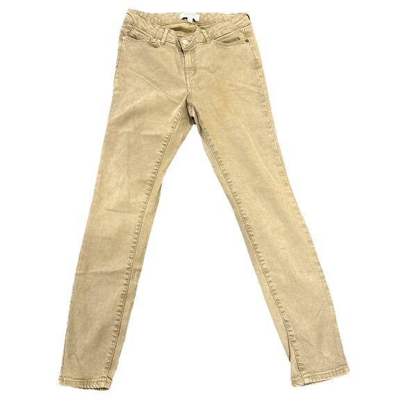 Women's Ellen Tracy Jeans Refined Mid Rise Skinny Size 6 Olive Green - Picture 2 of 10